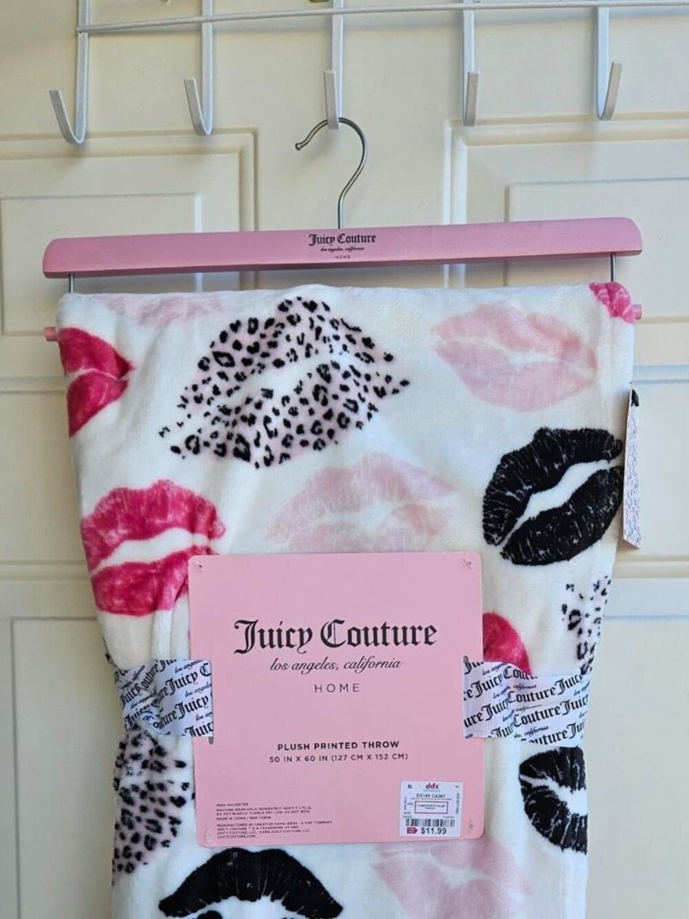 Juicy Couture XOXO Shower Curtain